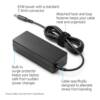 HP Original 65W 7.4mm Adapter Charger for Laptops and Notebooks