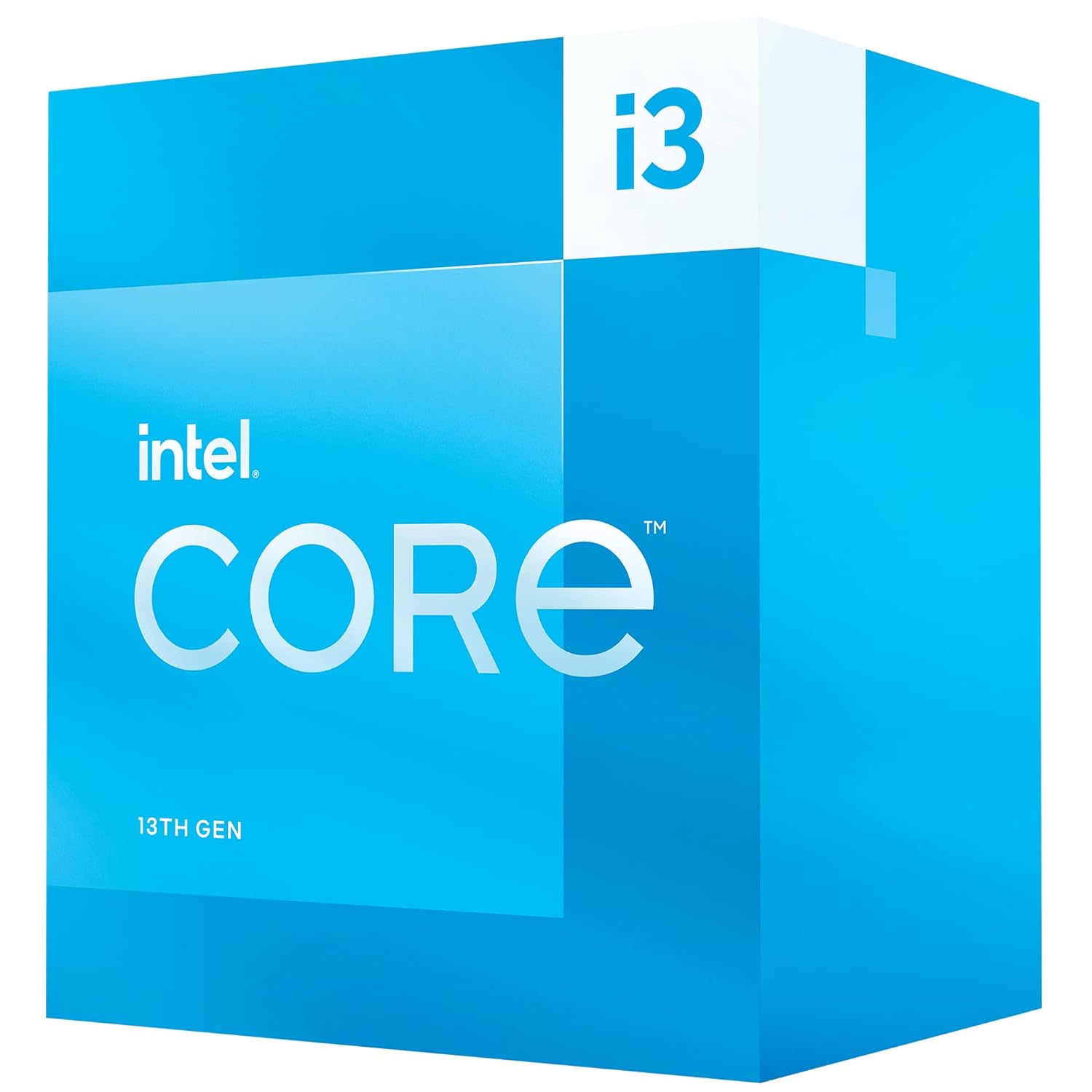 Intel Core i3-13th Gen Processor | 4 Cores, 8 Threads | 3.4GHz Base ...