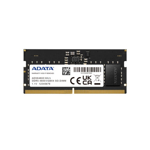 ADATA 32GB DDR5 4800 Mhz SO-DIMM Laptop Memory