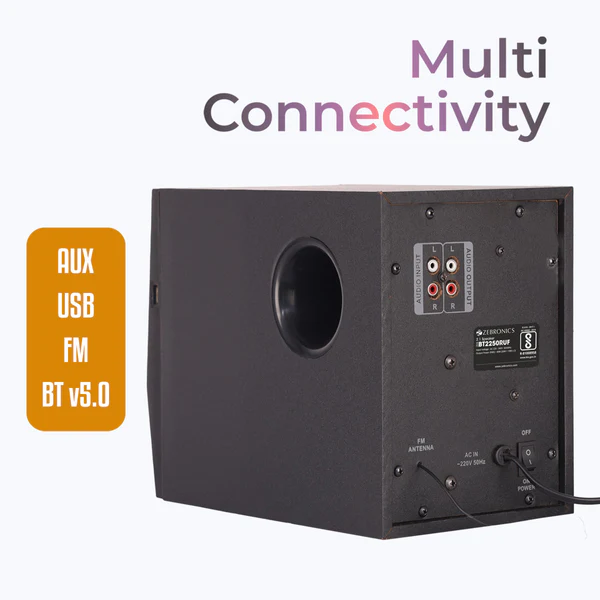 Zebronics Zeb-BT2250RUF Speakers