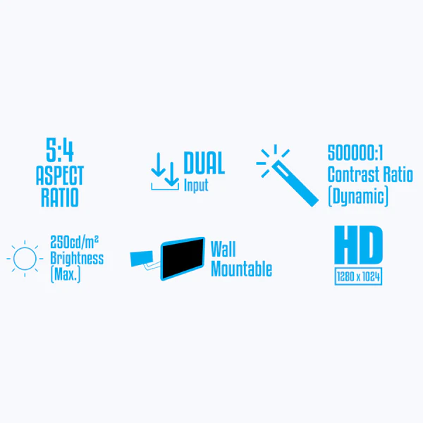 Zebronics ZEB-GV117 Monitor 17 Inch
