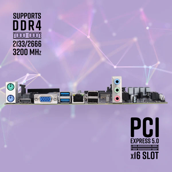 Zebronics ZEB-H610M2 - LGA 1700 Socket Motherboards