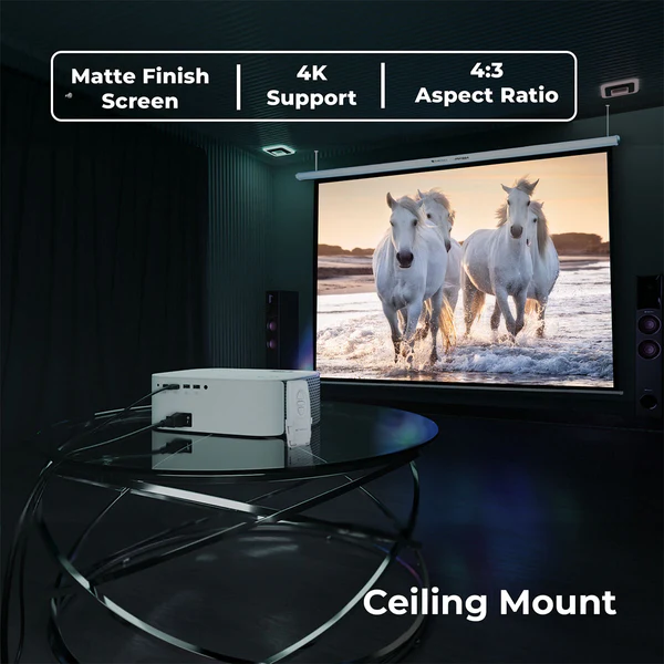 Zebronics Zeb-PSH100A Projector Screen