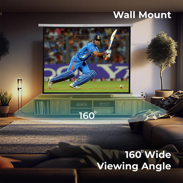 Zebronics Zeb-PSM120A Projector Screen