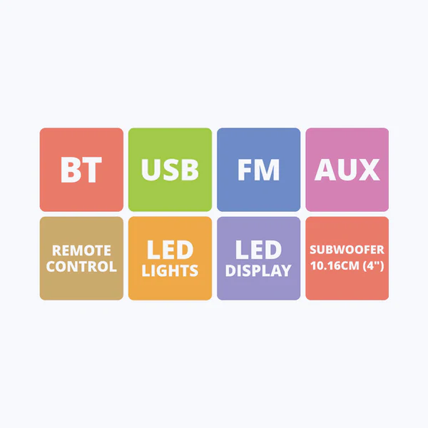 Zebronics Zeb-Udaan 2 BTRUF Speakers