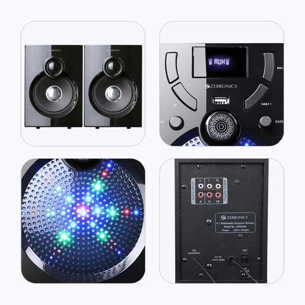Zebronics Zeb-Udaan 2 BTRUF Speakers