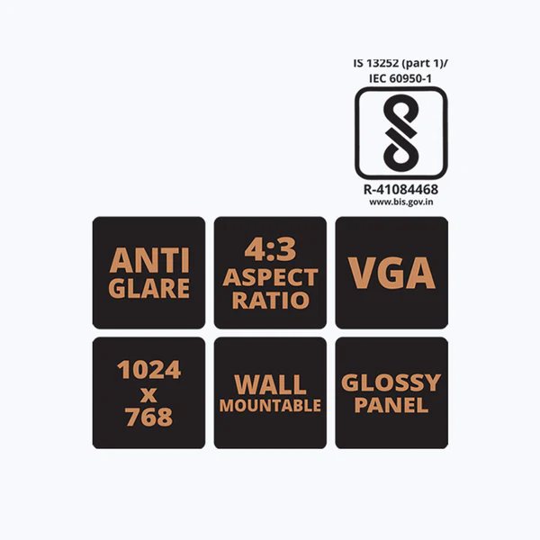 Zebronics Zeb-VS16HD LED Monitor