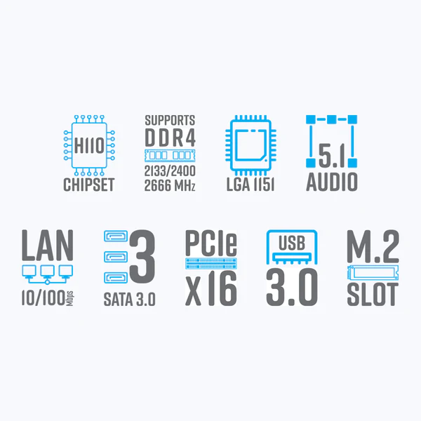Zebronics ZEB-Z310M2 - LGA 1151 SOCKET | Motherboard