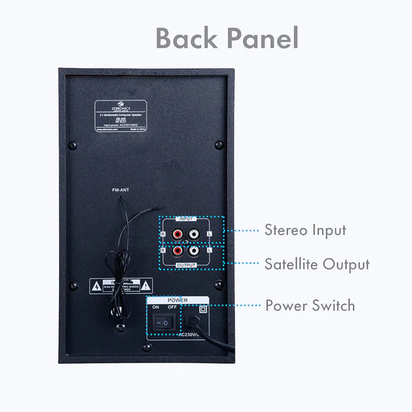 Zebronics Zeb-BT2490RUCF Speakers