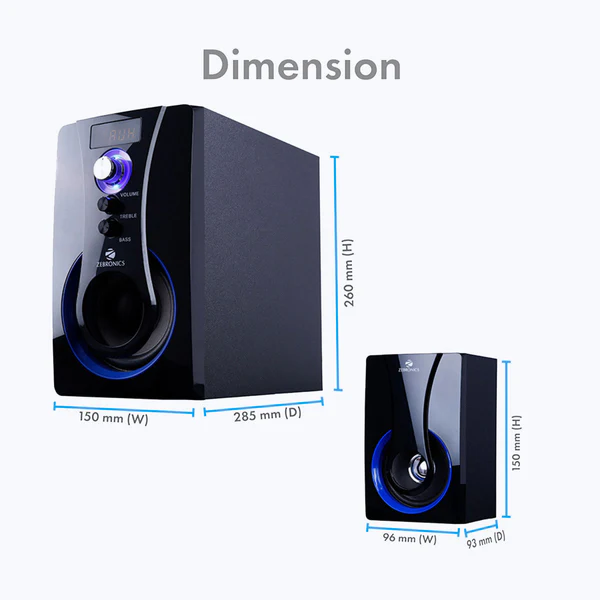 Zebronics Zeb-BT2490RUCF Speakers