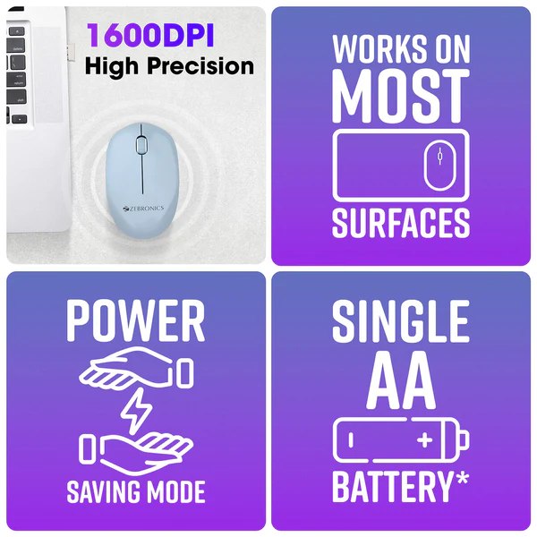 Zebronics Zeb-Cheetah Mouse