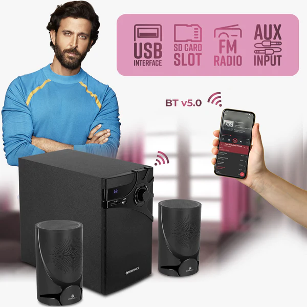 Zebronics Zeb-Claw 2 Speakers