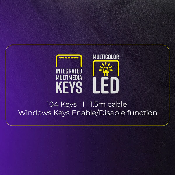 Zebronics Zeb-Nitro Plus (ZEB-K4001M)