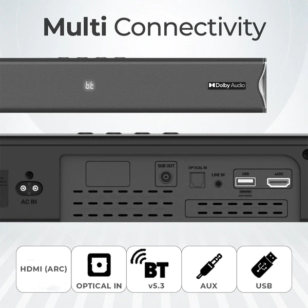 Zebronics Zeb-Juke Bar 9520WS Pro Dolby 5.1