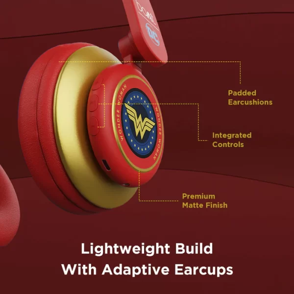 BoAt Rockerz 450 Wonder Woman DC Edition Bluetooth Wireless Headphones