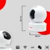 CP PLUS 3MP Full HD Smart Wi-fi CCTV Home Security Camera | 360° View