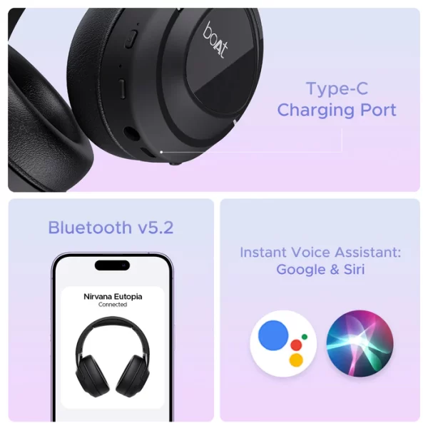 BoAt Nirvana Eutopia Wireless Headphone