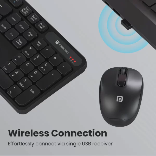 Portronics Key8 Combo | Keyboard and Mouse Combo