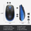 Logitech M190 Wireless Mouse,Full Size Ambidextrous Curve Design