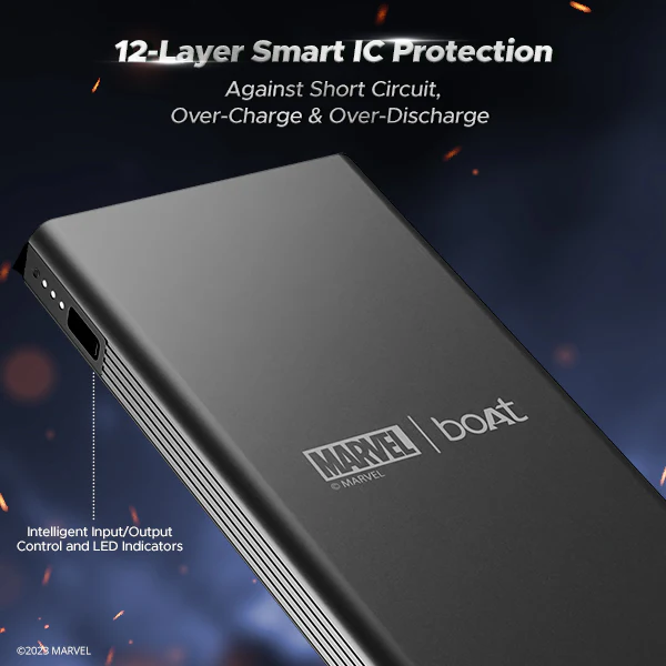 BoAt EnergyShroom PB300 Avenger Edition Powerbank