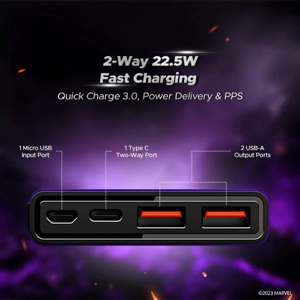 BoAt EnergyShroom PB300 Black Panther Edition