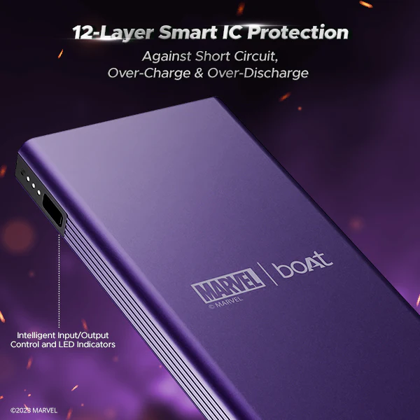 BoAt EnergyShroom PB300 Black Panther Edition