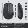 Logitech MX Anywhere 3 Compact Performance Mouse Wireless